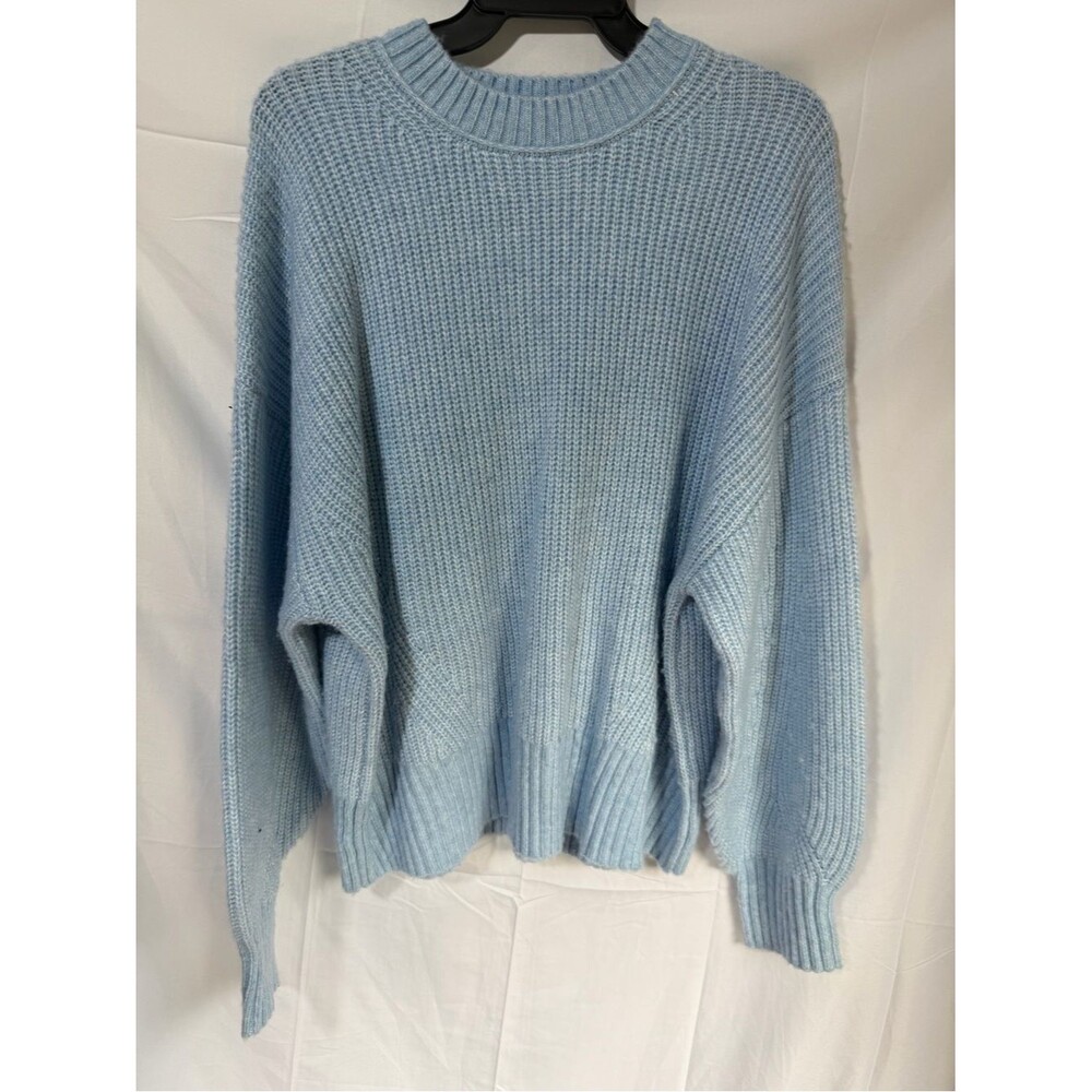 Light Blue Women's Cozy Knit Sweater
